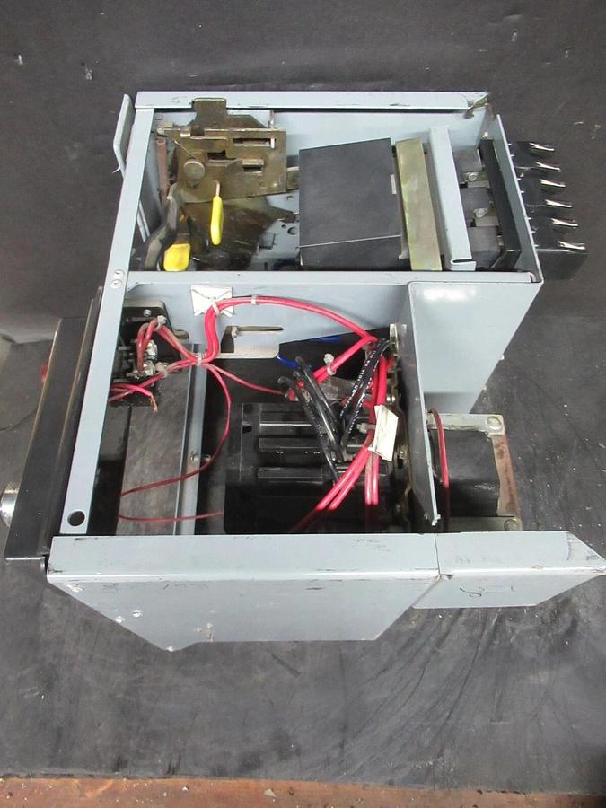 Used SQUARE D MCC MOTOR CONTROL STARTER 12" MODEL 5 W/ NEMA SIZE 1 8536SCO3 10 HP