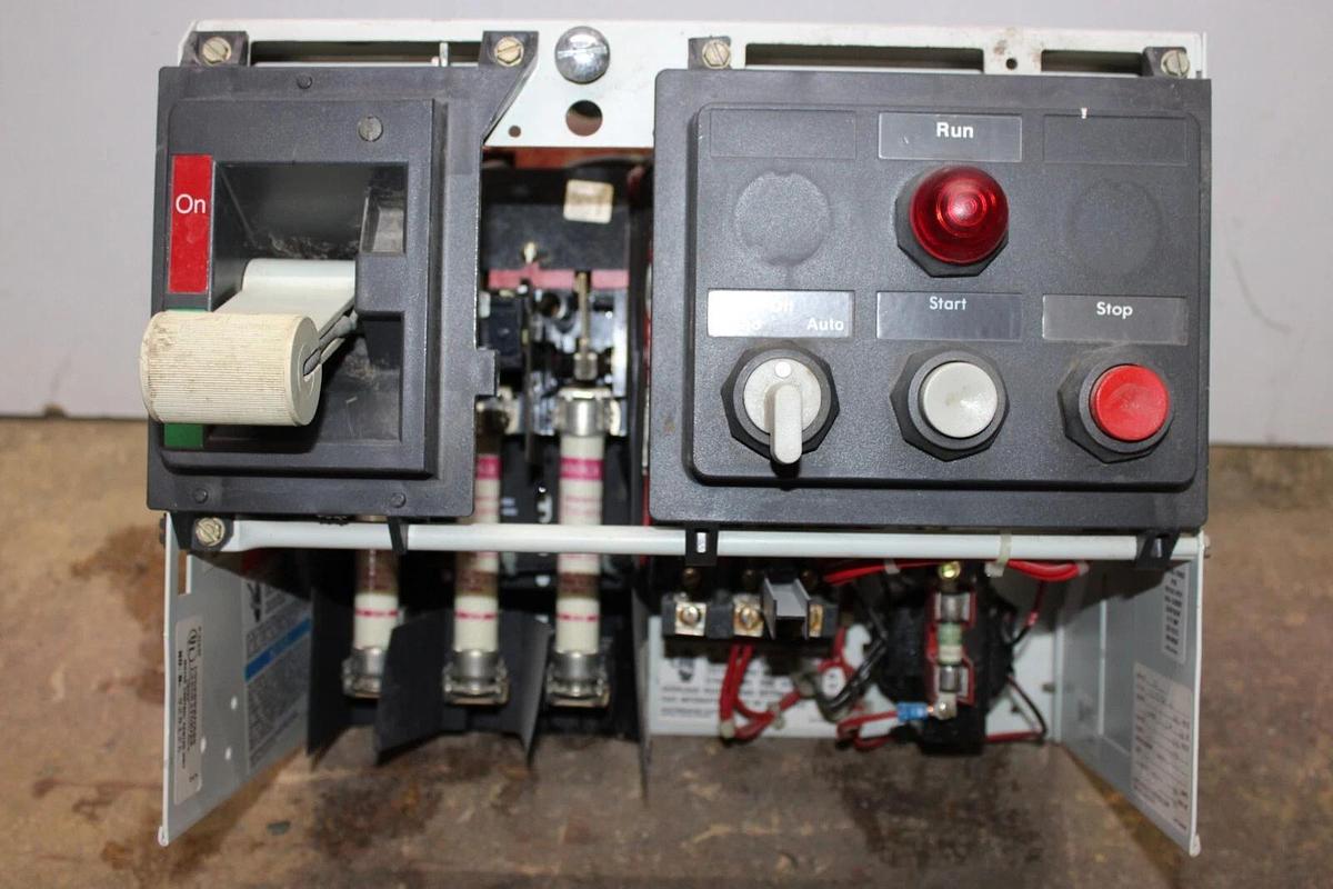 Used WESTINGHOUSE MCC MOTOR CONTROL BUCKET FREEDOM 2100 12" SIZE 1 CL75250