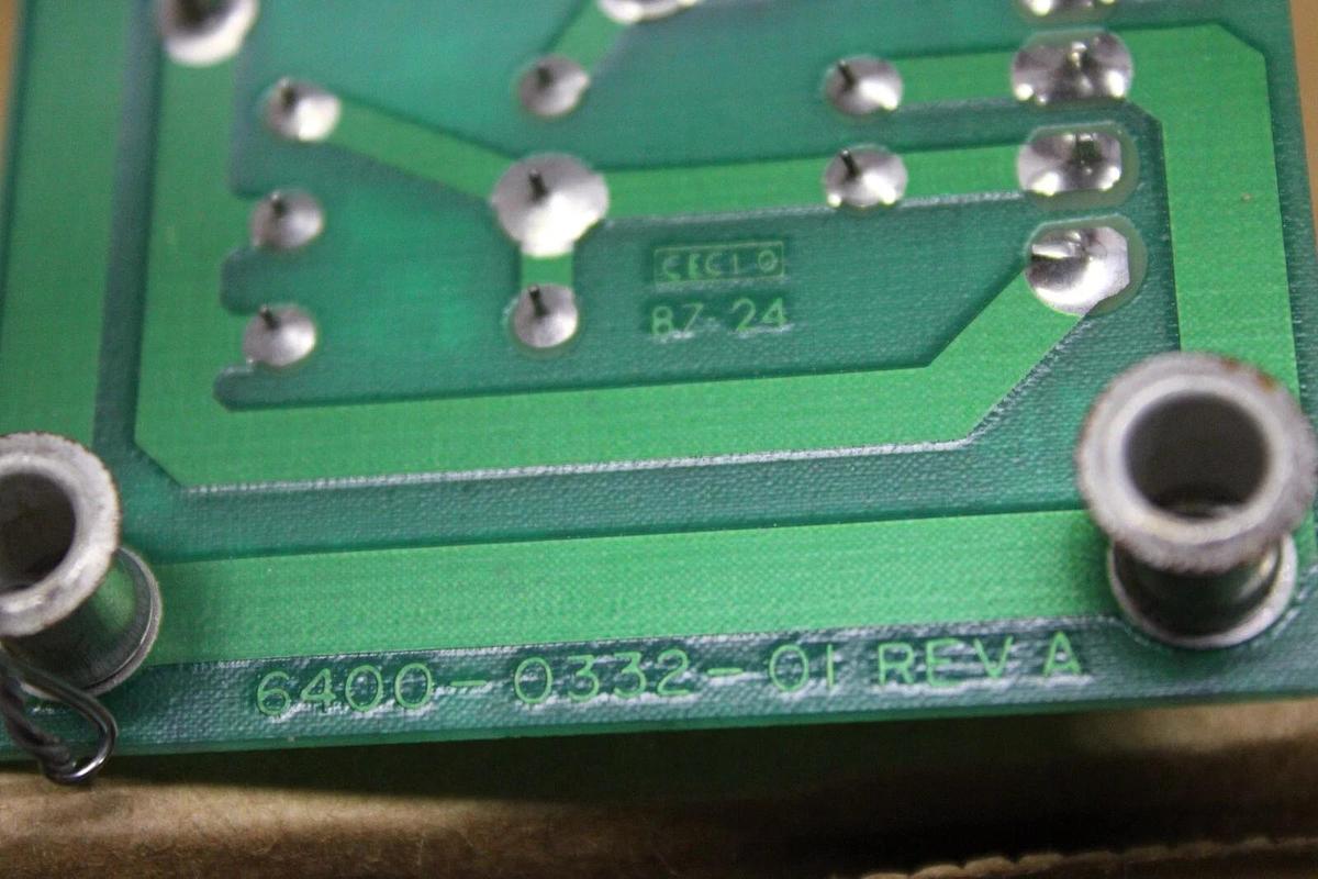 Used TRANE CIRCUIT BOARD X13650342-01 REV. A 6400-0332-01 REV. A *WARRANTY INCLUDED*