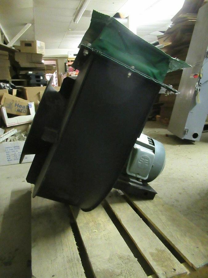 Used SHINHO ASE FAN W/ HYOSUNG MOTOR HSX1002211 3515 RPM 1.15 SF 3.7 kW 380V 14A