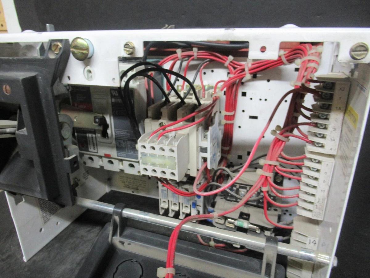 Used CUTLER HAMMER MOTOR STARTER CONTROL BUCKET MODEL: 2100 12" NEMA SIZE 1 15 AMP