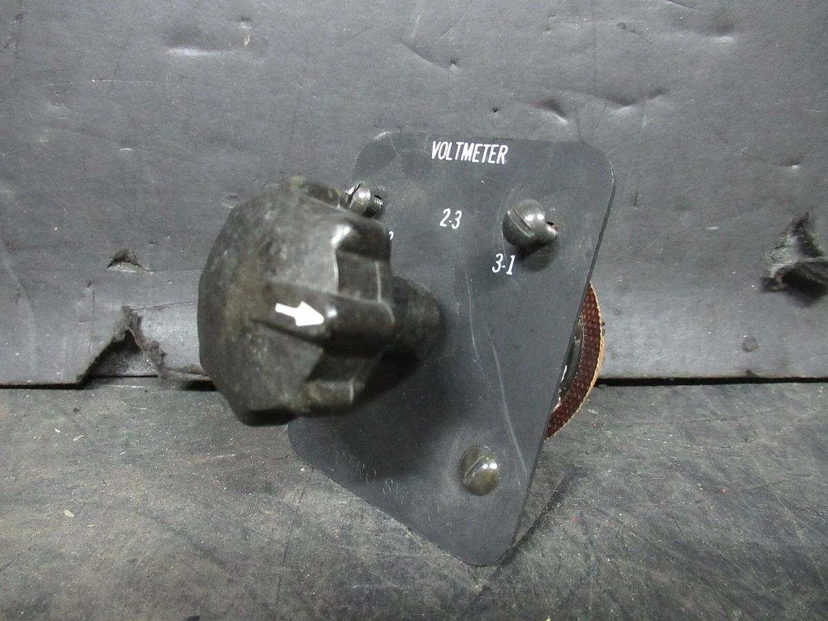 Used ELECTROSWITCH SERIES 31 CONTROL SWITCH 3104C 3-PHASE 125-600 VAC 10-3 AMP