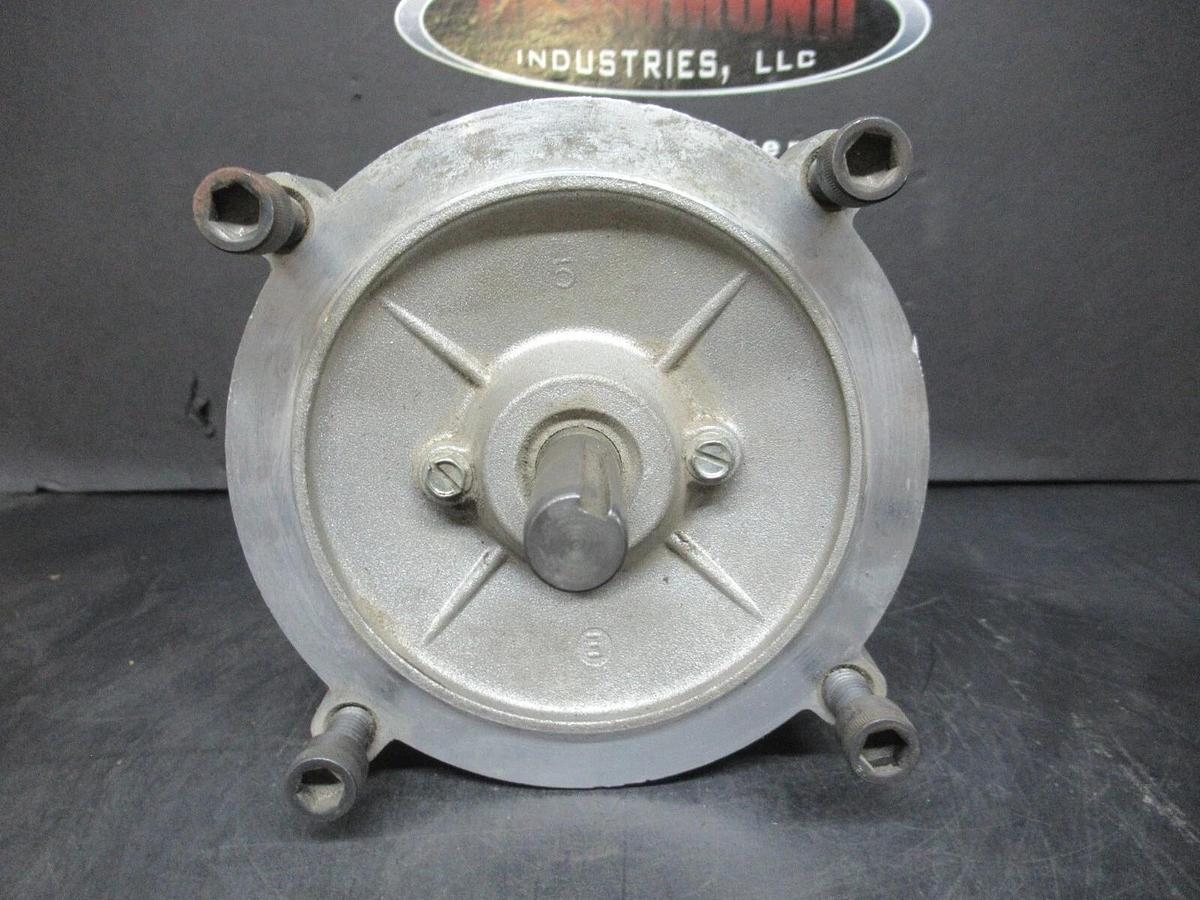 Used MARATHON MOTORS G2C3 DVF56T17D2107BP 3 PHASE 480 VOLT 2.2 AMP 0.5 AMP 1725 RPM