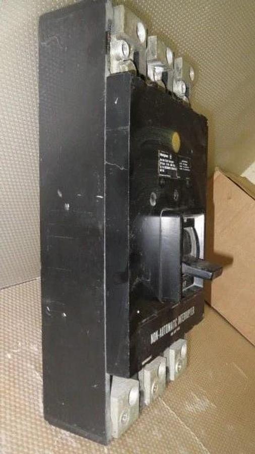 Used WESTINGHOUSE MA FRAME BREAKER 800 AMP 600 VAC 3 POLE MODEL MA3800NW **WARRANTY**