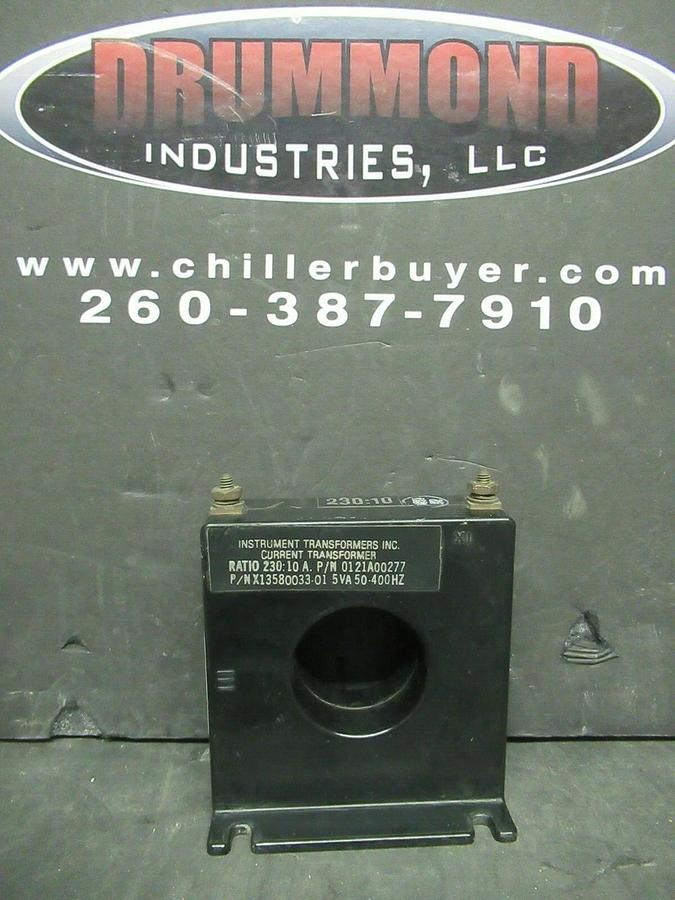 Used INSTRUMENT CURRENT TRANSFORMER RATIO: 230:10 A 0121A00277 / X13580033-01