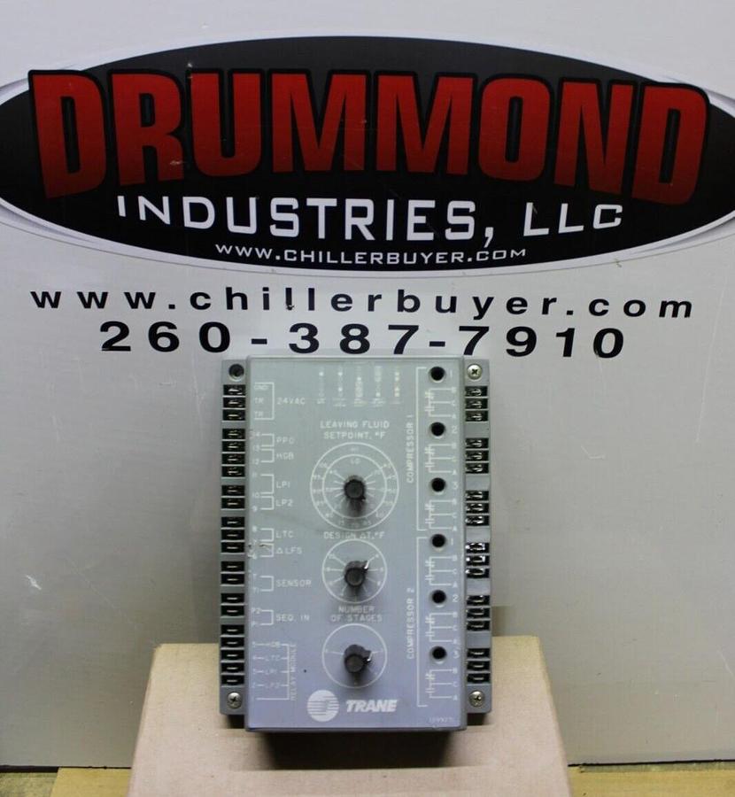 Used TRANE CHILLER CONTROL MODULE W7900A1014 24 VOLT 12 VA **WARRANTY INCLUDED**