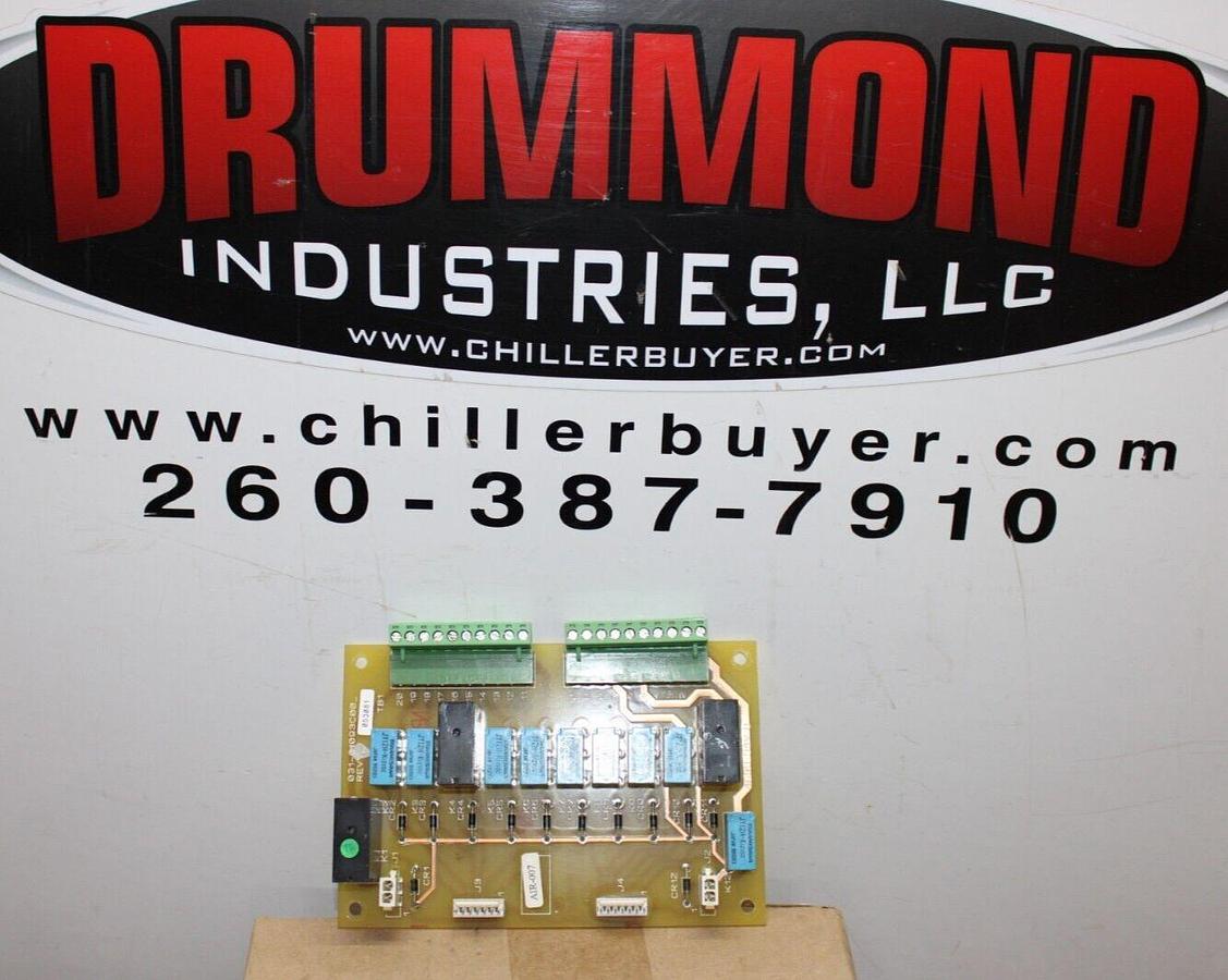 Used YORK CIRCUIT BOARD RELAY BOARD 031-01093C00 REV. B **WARRANTY INCLUDED**