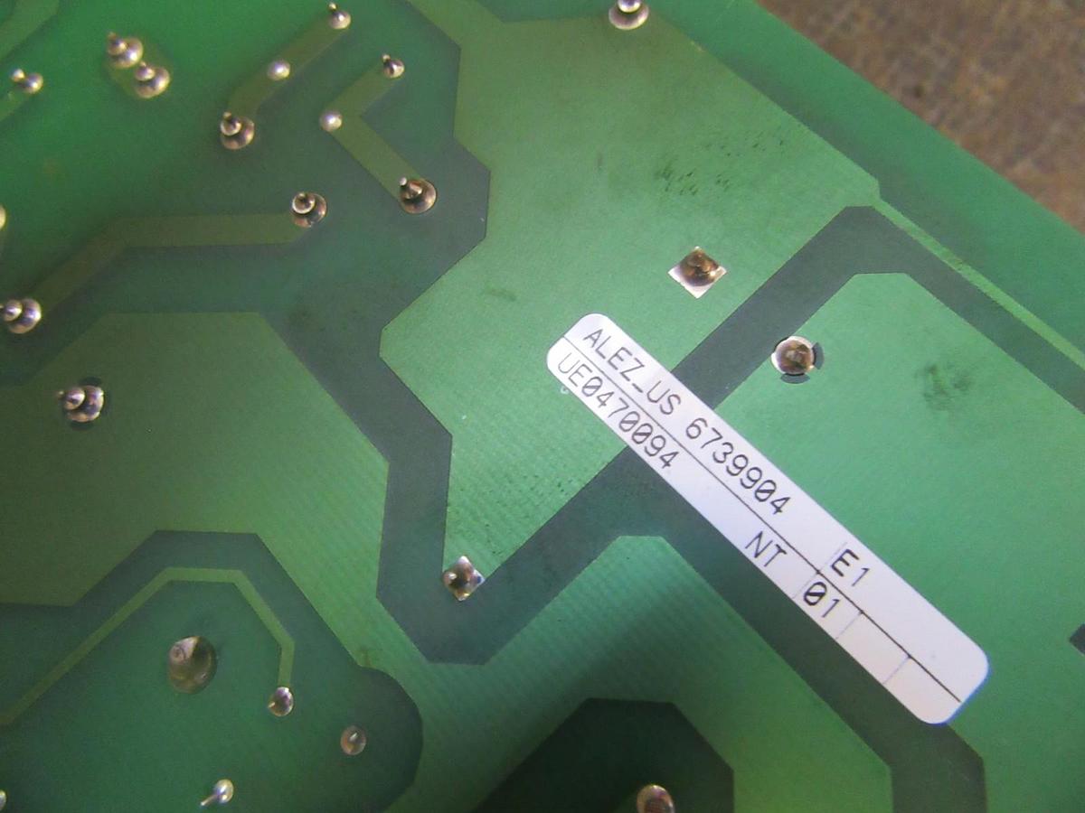Used MGE ALEZ POWER SUPPLY PLC BOARD 6739817XD-2E **WARRANTY INCLUDED**