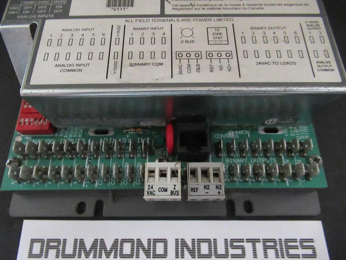 Used JOHNSON CONTROLS FACILITATOR HVAC CONTROL FA-VAV111-1 REV B **WARRANTY**