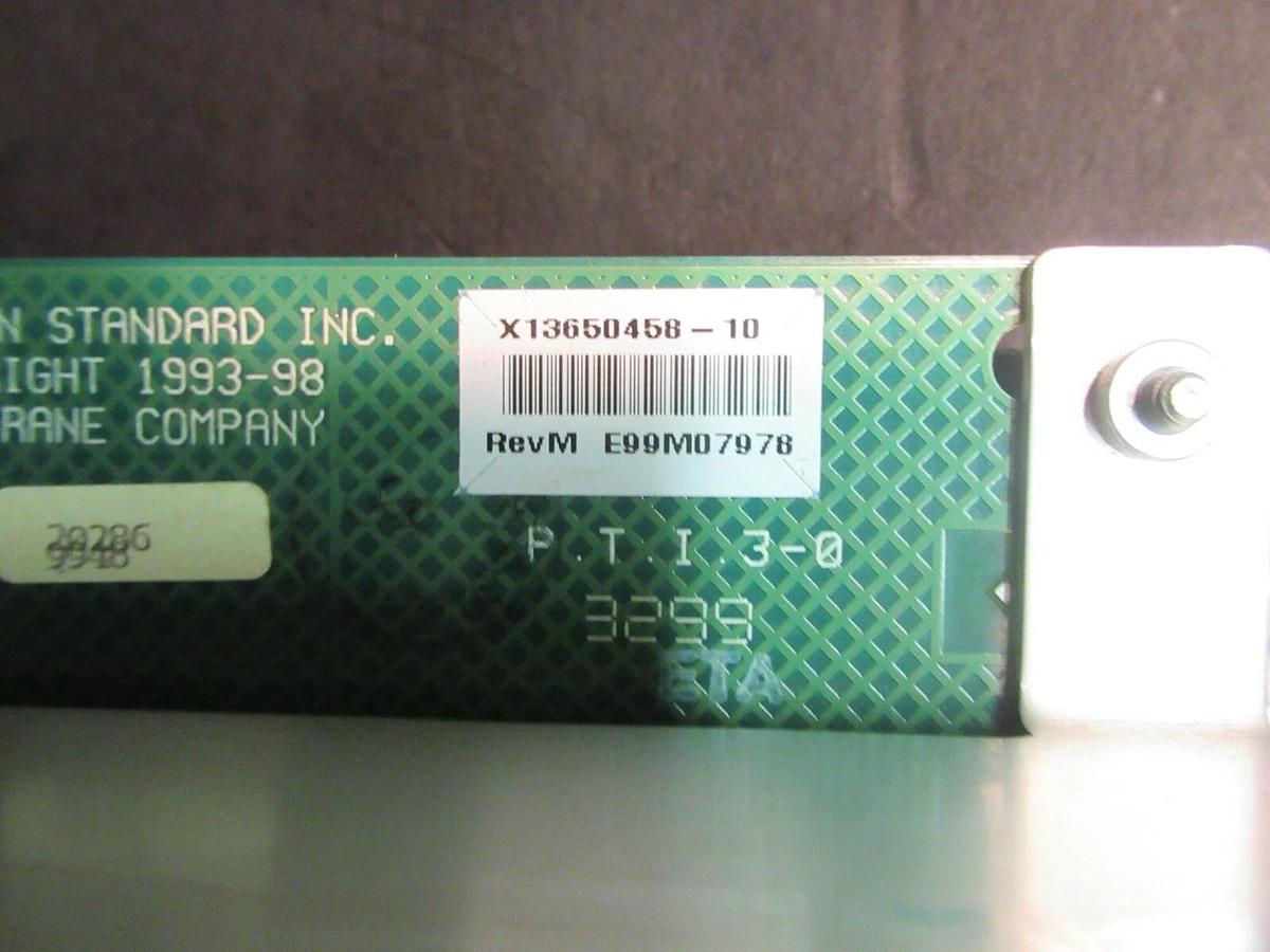 Used TRANE CHILLER TCI PRINTER FUNCTION CONTROL MODULE X13650458-10 REV M *WARRANTY*