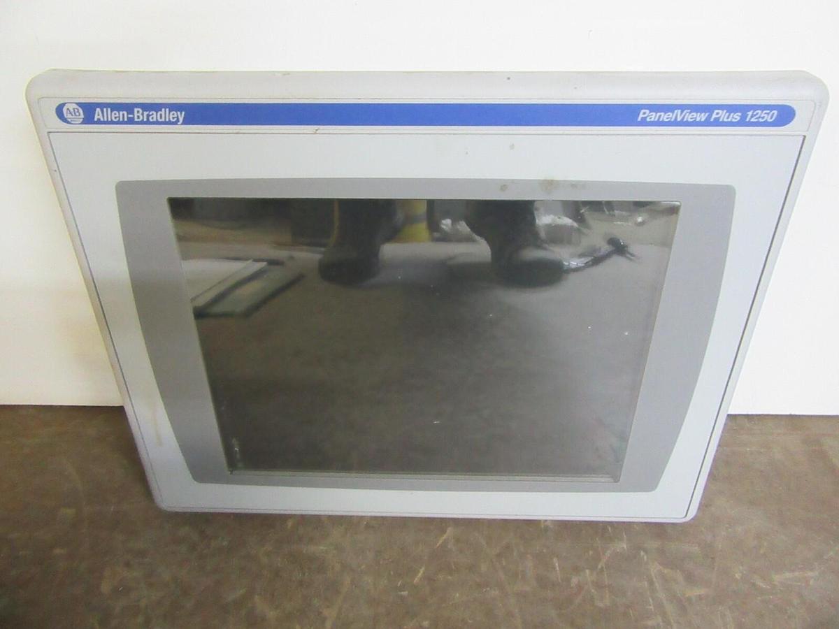 Used ALLEN BRADLEY PANELVIEW PLUS 1250 2711P-RDT12C 24 VDC 70 WATT **WARRANTY**