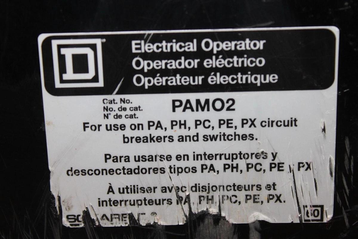 Used SQUARE D ELECTRICAL OPERATOR PAM02 FRAME 73X 120 VAC 7 AMP 1/3 HP *WARRANTY*