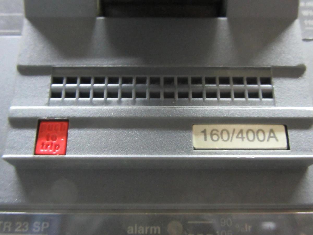Used MERLIN GERIN COMPACT CIRCUIT BREAKER NSJ400L 160/400 AMP 600 VOLT 3-POLE 3-PHASE