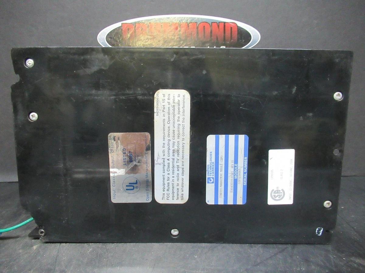 Used UNITED TECHNOLOGIES STARTER MANAGEMENT MODULE CESO0121319-01 CEAS420319-01-01