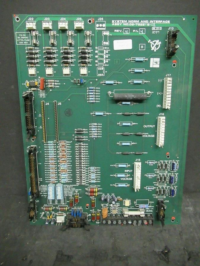 Used LIEBERT SYSTEM NORM. AND INTERFACE 02-792216-02 REV. 4 P/L 4