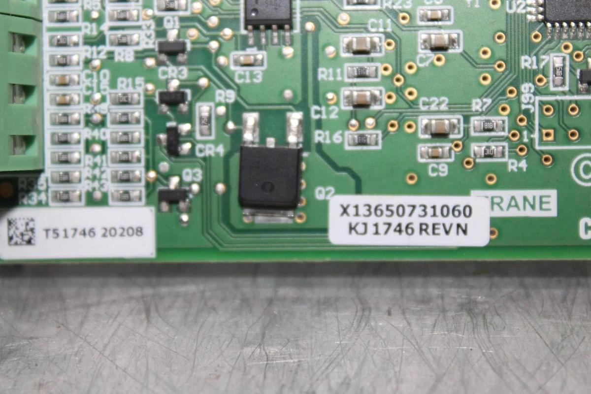 Used TRANE DUAL ANALOG I/O BOARD 6400-2713-01 REV. C X13650731060 REV. N **WARRANTY**