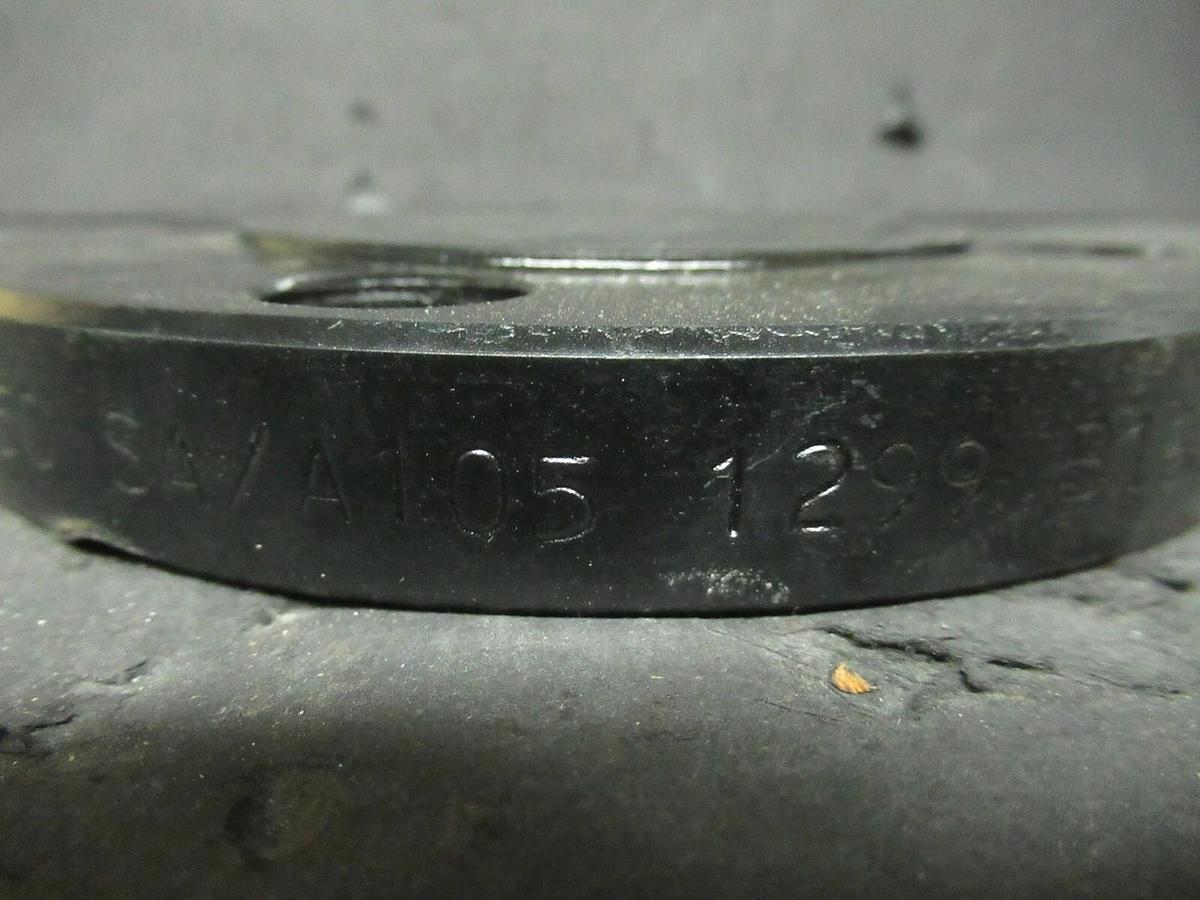 FLANGE 2 INCH BLANK 6 INCH OVERALL DIAMETER 4 BOLT 150 PSI