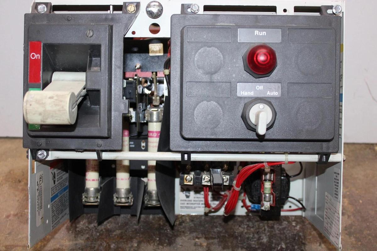 Used WESTINGHOUSE MCC MOTOR CONTROL BUCKET FREEDOM 2100 12" SIZE 1 CL75250