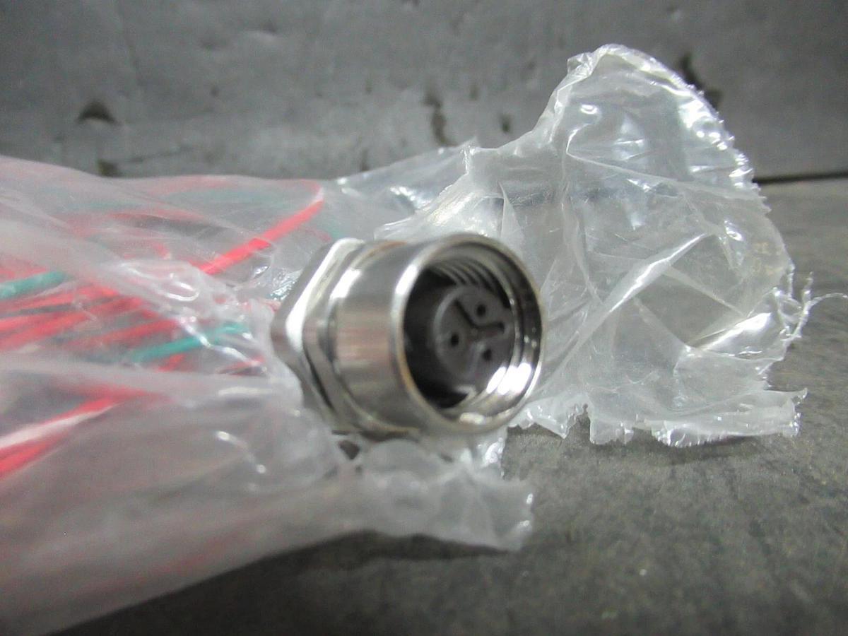 NEW IN BAG TURCK SINGLE ENDED RECEPTICLE MULTI-PIN FKBV 3-2/18.25 U2-10682