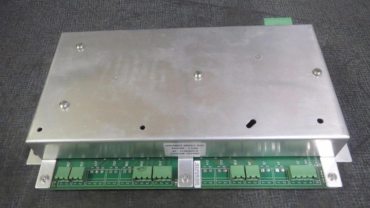 Used TRANE CIRCUIT MODULE  MODEL/REVISION: X13650514-08 REV J **WARRANTY INCLUDED**