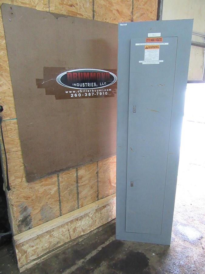 Used 250 AMP SQUARE D EDB / NF PANELBOARD PANEL MAIN LUG 3PH 4W 600 / 480V E1 PB011B