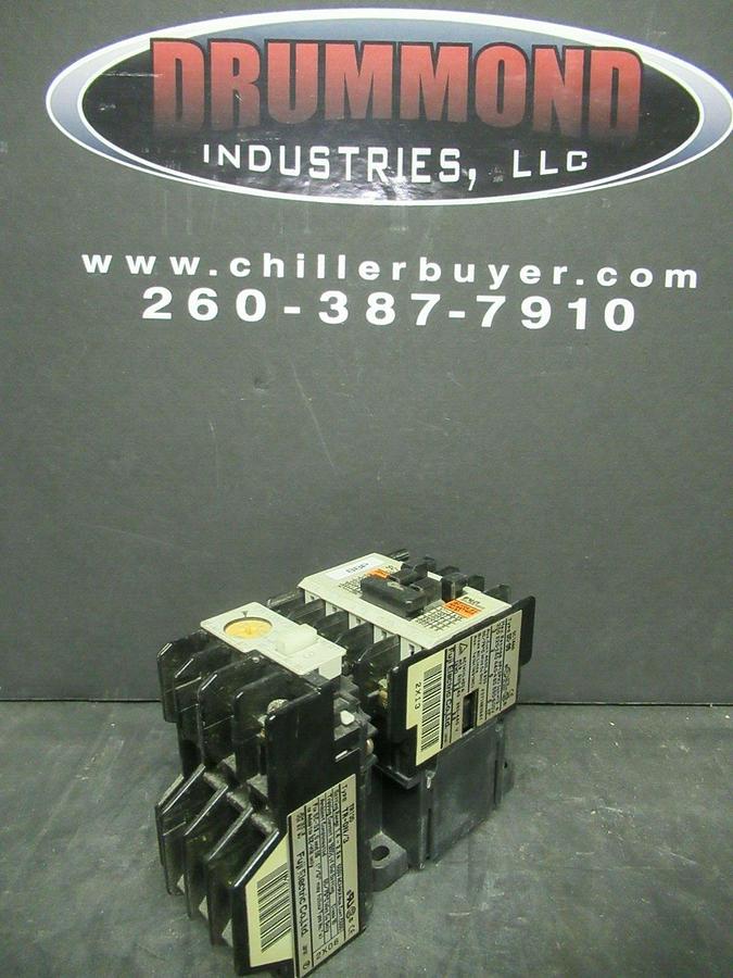 Used 13 AMP FUJI STARTER SC14AA  600 VAC 5 HP W/ TR13D OVERLOADS **WARRANTY**