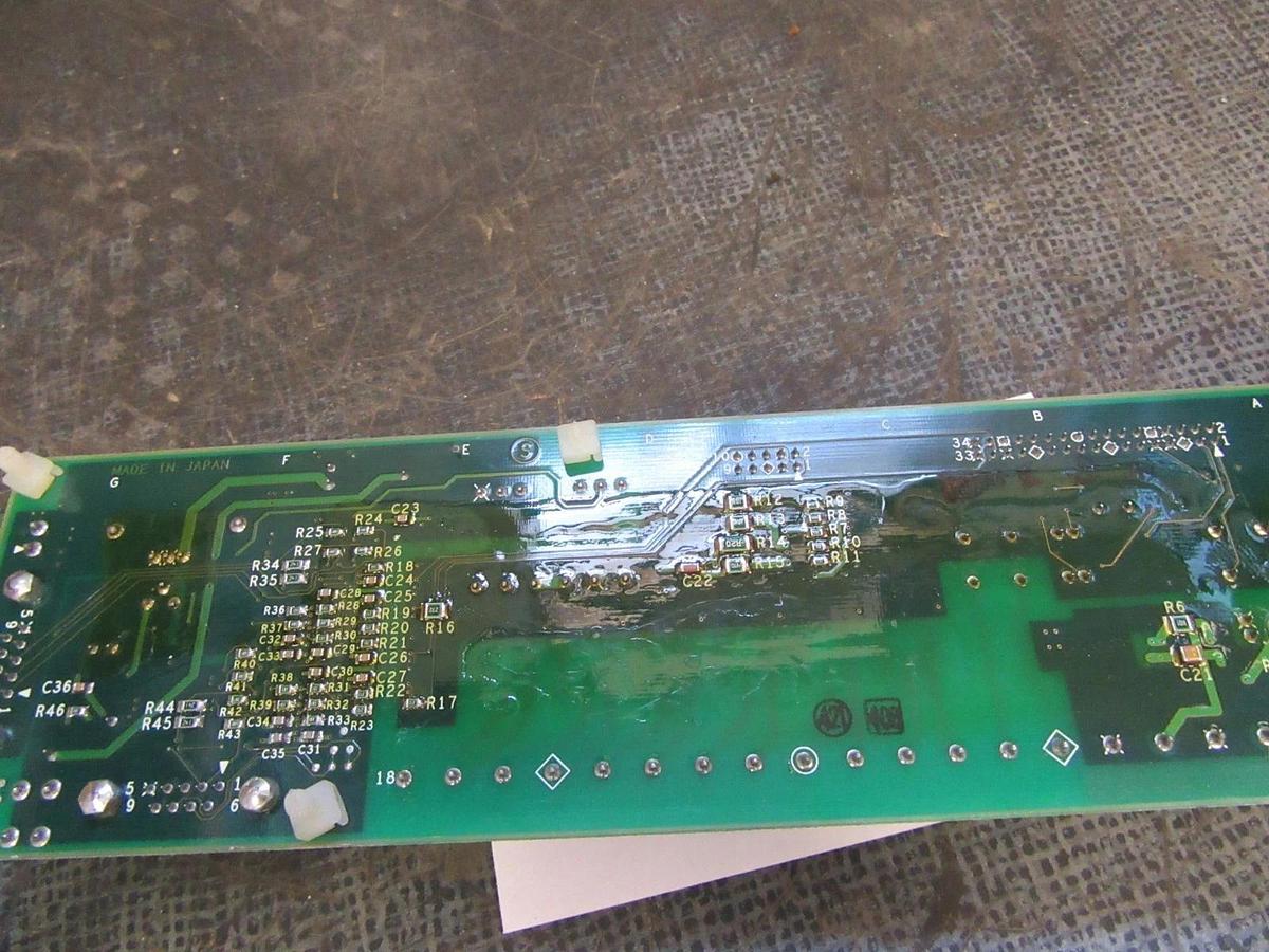 Used MITSUBISHI RELAY BOARD RYDR-XA 036274081E **WARRANTY INCLUDED**