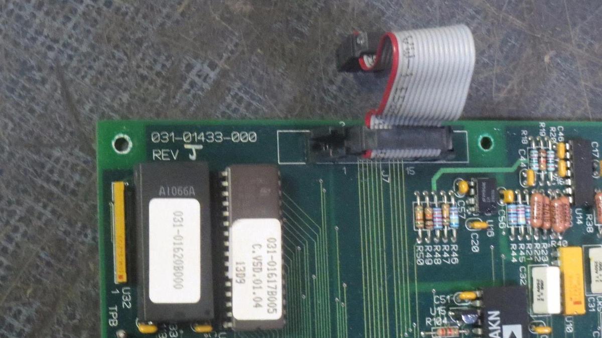 Used YORK LOGIC CONTROL CIRCUIT BOARD MODEL/REVISION: 031-01433-000 REV J