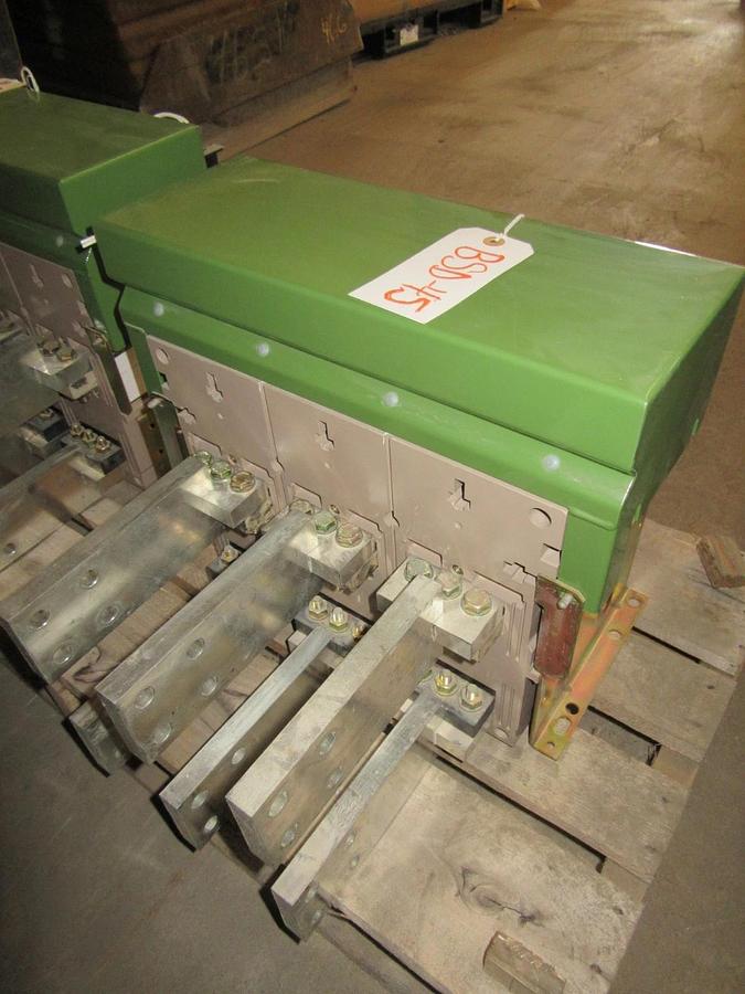 Used (1) MERLIN GERIN MASTERPACT CIRCUIT BREAKER MP20-H1 3P 600V 50/60HZ 2000A STR58U