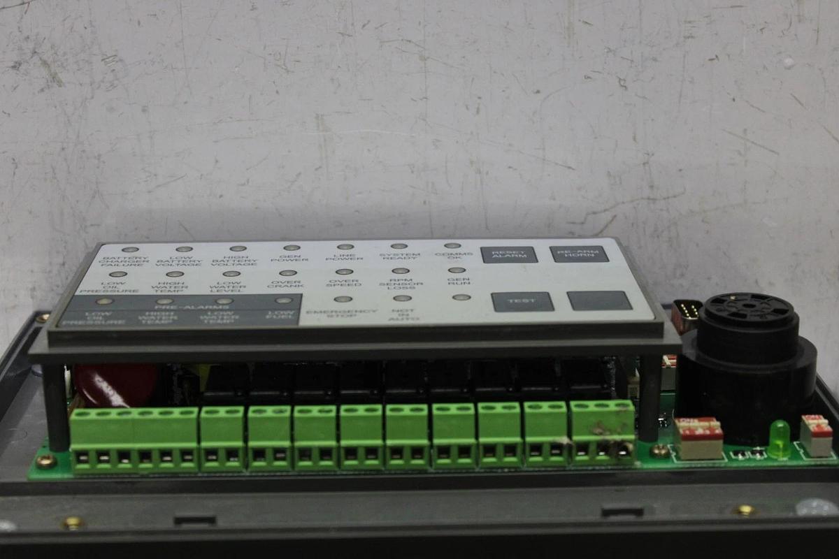 Used GENERAC GENERATOR ANNUNCIATOR AND ALARM MODULE 0G4525A REV. C **WARRANTY**