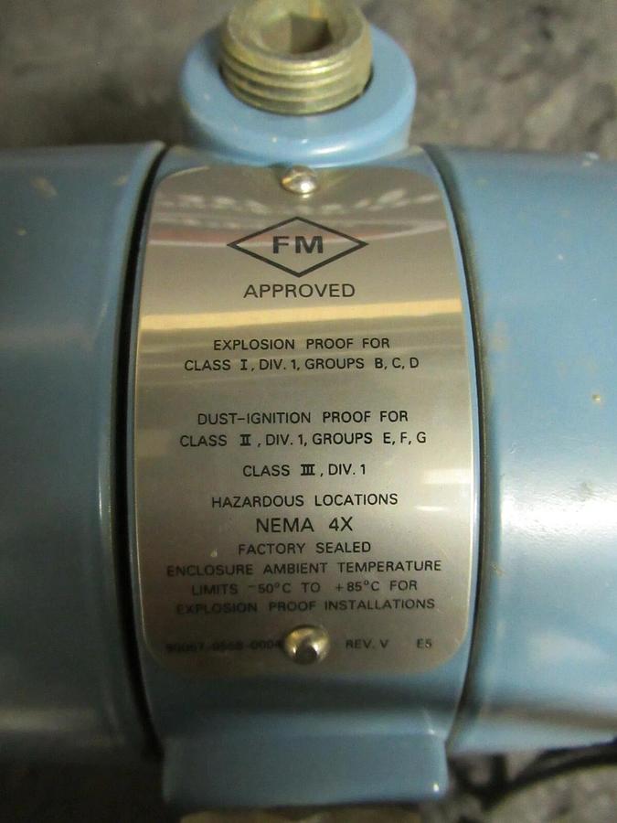 ROSEMOUNT ALPHALINE PRESSURE TRANSMITTER  1151 SMART 90067-0514-0044 REV. BK