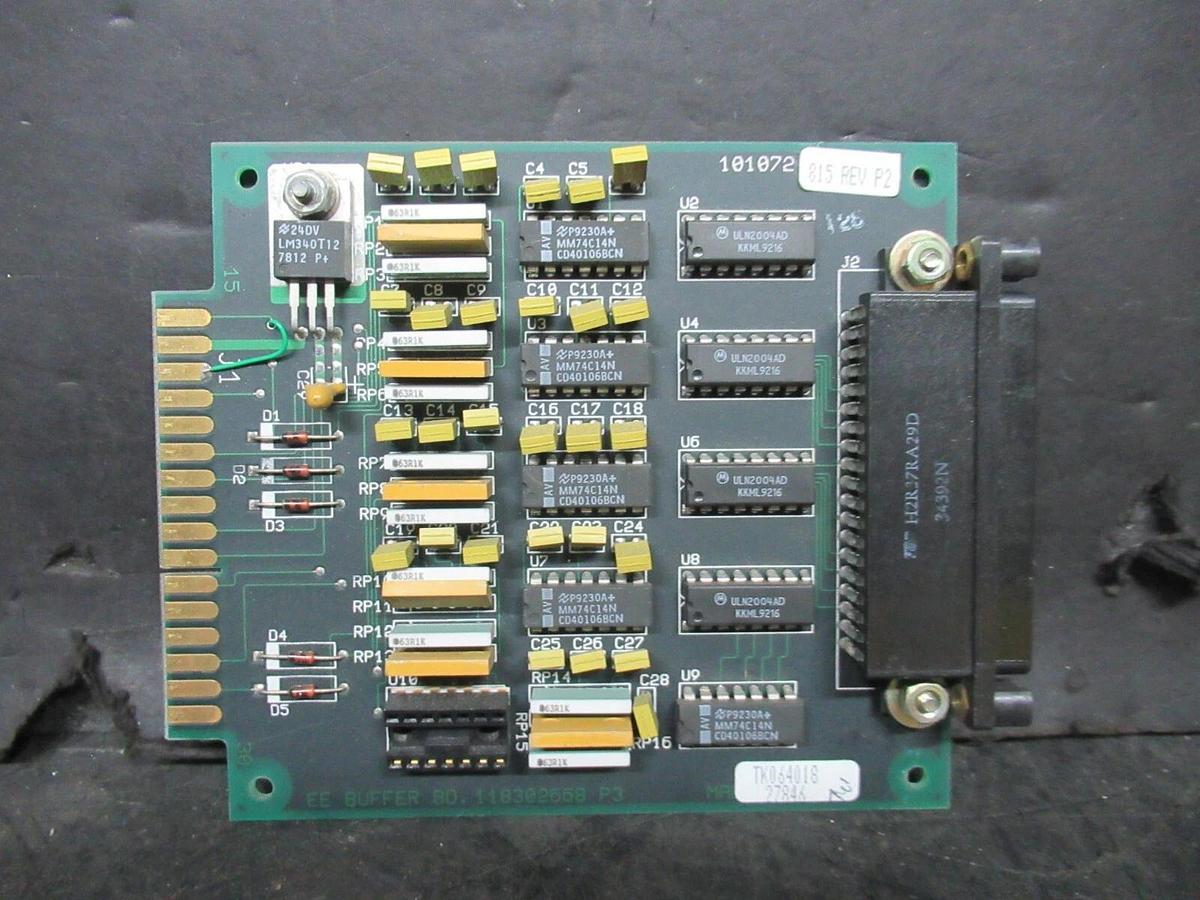 Used EXIDE EE BUFFER CIRCUIT BOARD 101072815 118302668 REV. P3 **WARRANTY INCLUDED**