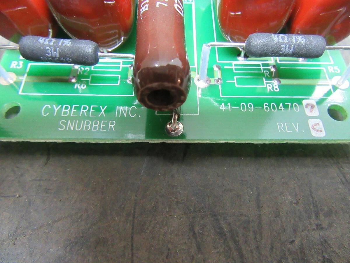 CYBEREX SNUBBER CIRCUIT BOARD 41-09-604707 REV. C **WARRANTY INCLUDED**