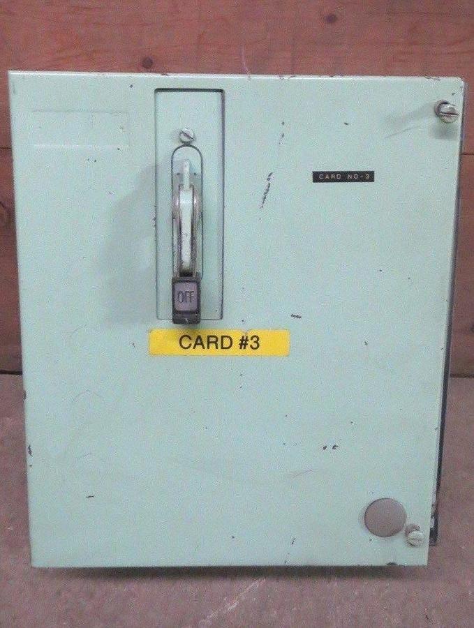 Used CUTLER HAMMER 17" FUSIBLE FEEDER D/C BUCKET 480 VAC 80 AMP