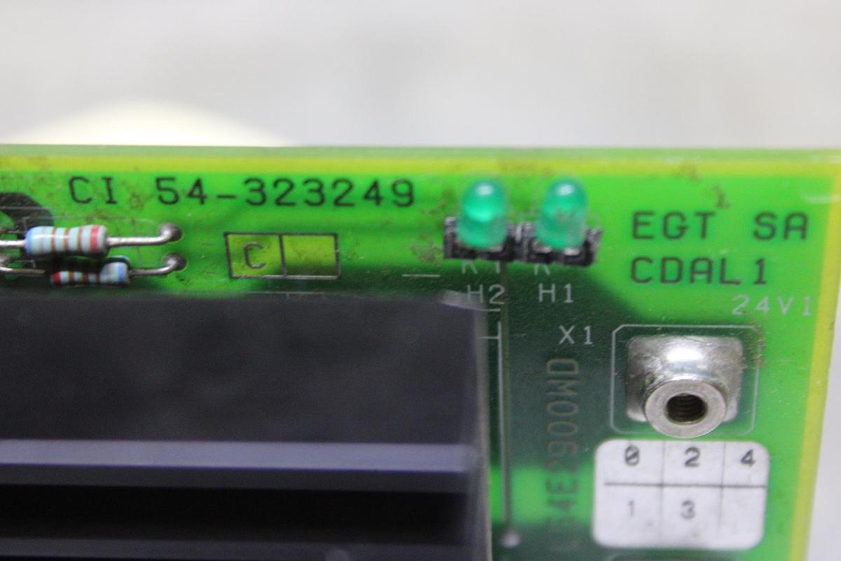 Used SEMIKRON PROCESSING INSERT CARD CIRCUIT BOARD L54E1100EC 54-326283