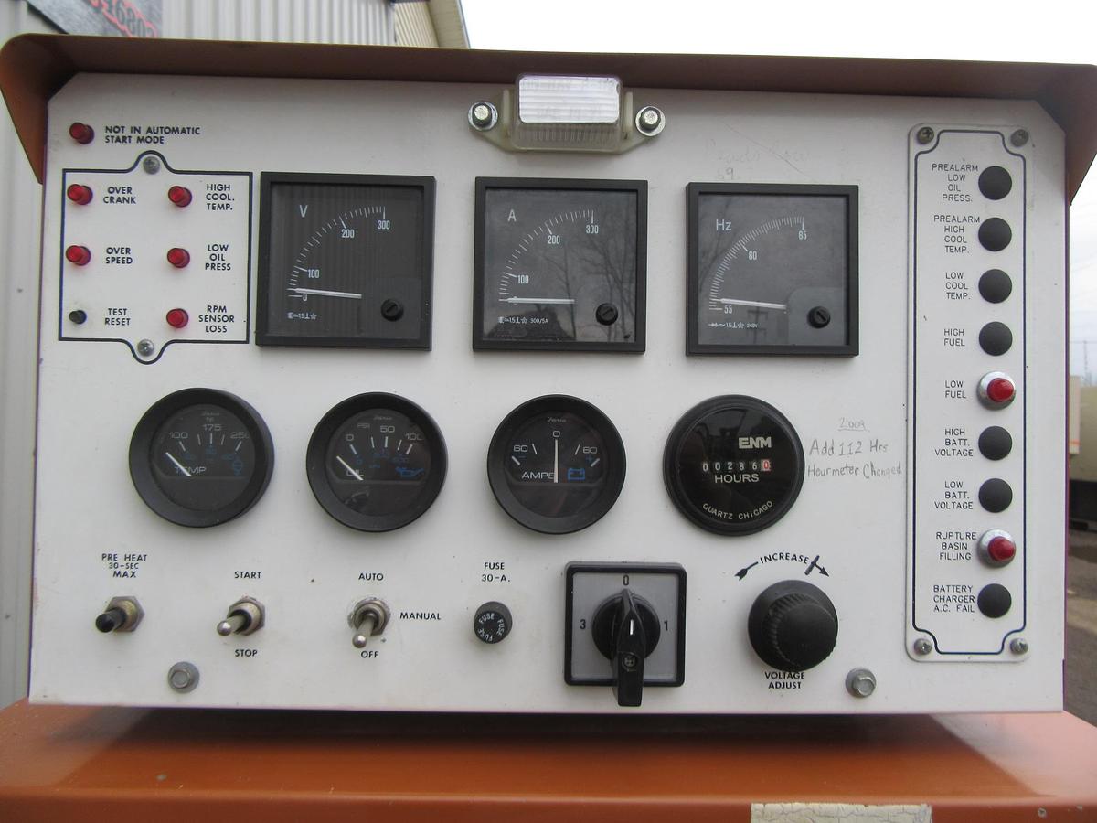 Used 50 KW DIESEL GENERATOR GENERAC 120/240 V 4.0 HINO ONLY 398 HOURS VIDEO SHIPPING