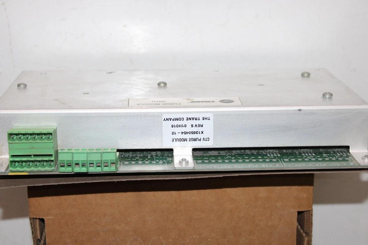 Used TRANE CHILLER CTV PURGE MODULE X13650454-12 REV. S **WARRANTY INCLUDED**