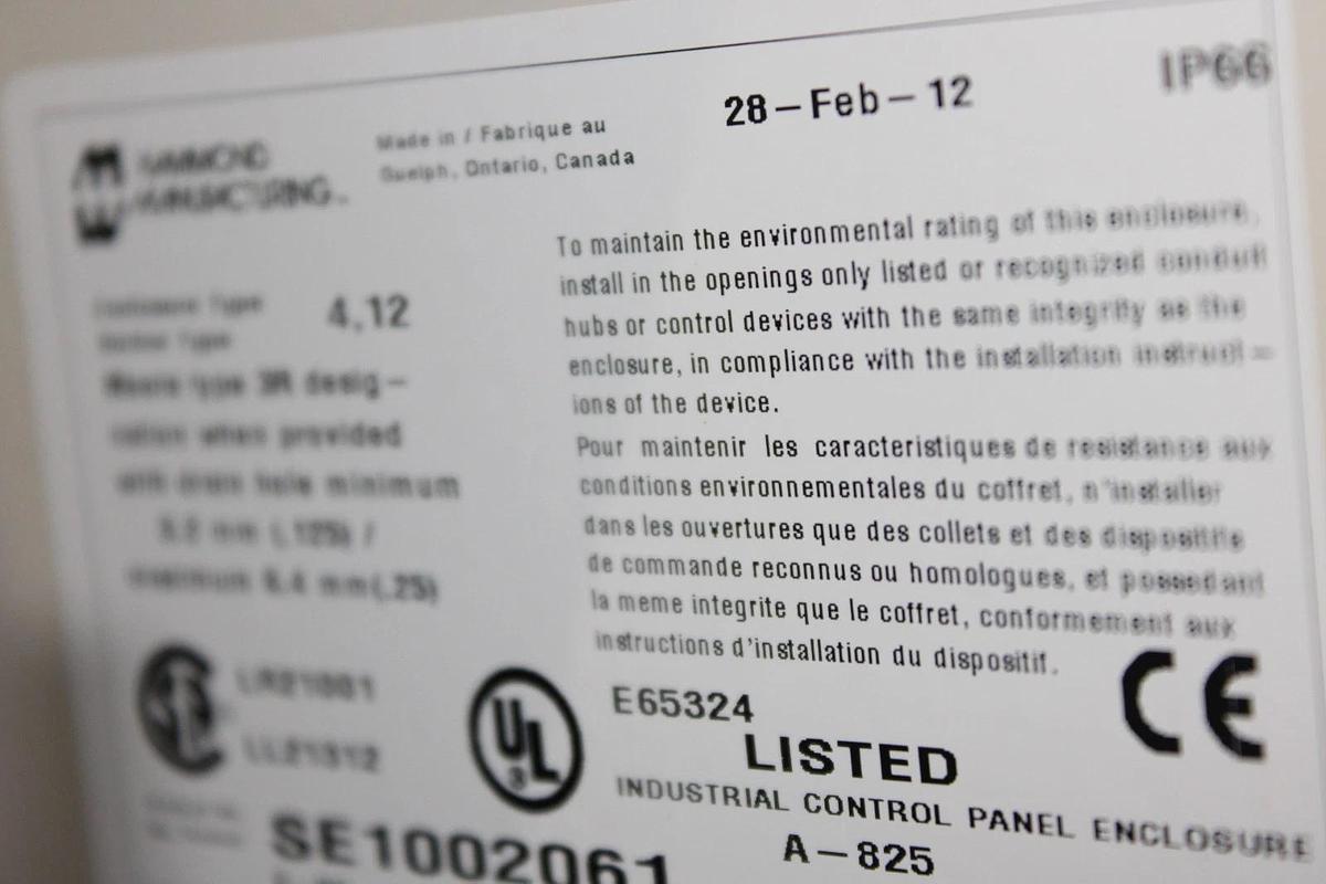 Used TRANE TRUSENSE MG REFRIGERANT 123 MONITOR RMWERP411D01001AB ENCL 4/12