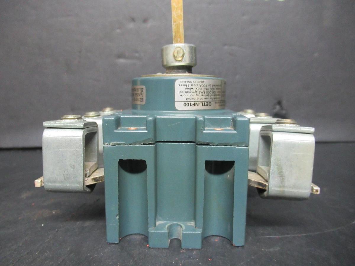 Used ABB DISCONNECT SWITCH OETL-NF100 3 PHASE 100 AMP 600 VOLT 60 HP **WARRANTY**
