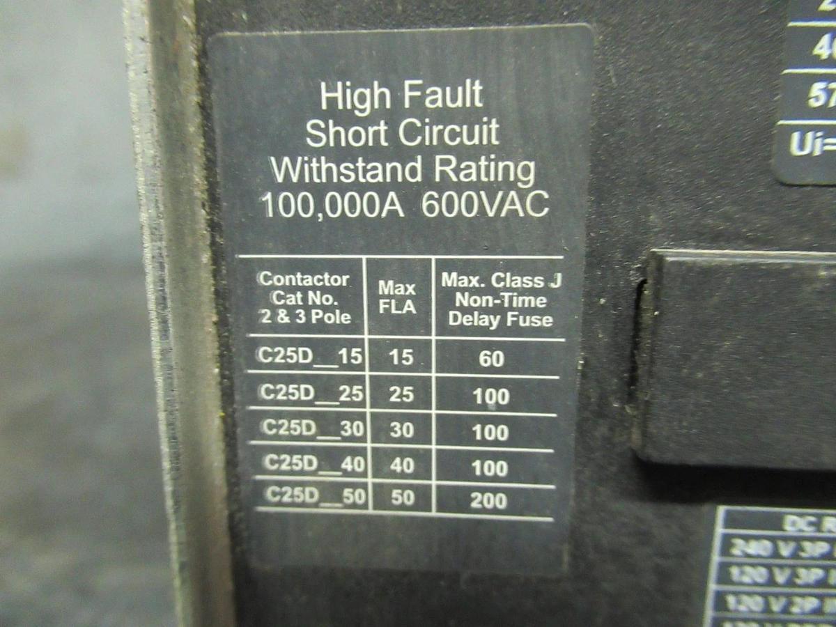 Used COPELAND CONTACTOR 012-3030-00 15HP 30A 40A/RES **WARRANTY INCLUDED**