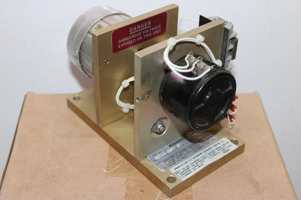 Used WOODWARD MOTOR OPERATED POTENTIOMETER 8272-807-O **WARRANTY INCLUDED**