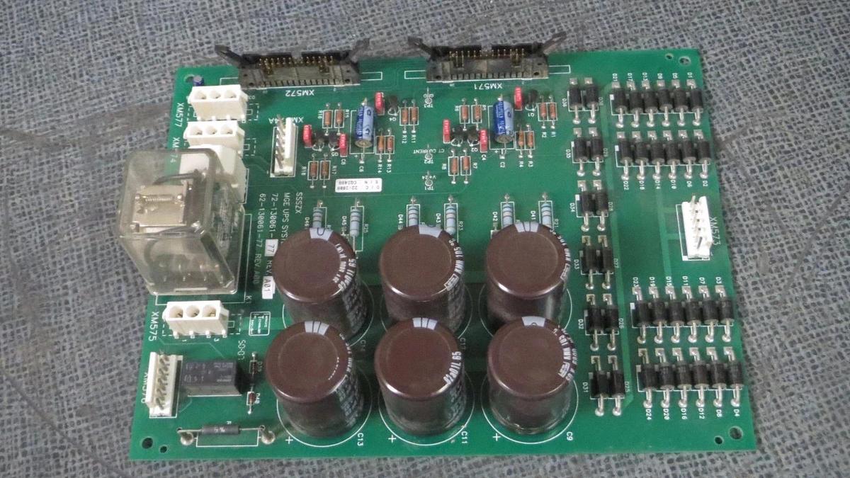 Used MGE UPS SYSTEMS CIRCUIT BOARD SSSZX 72-130061-77 REV A01 **WARRANTY**