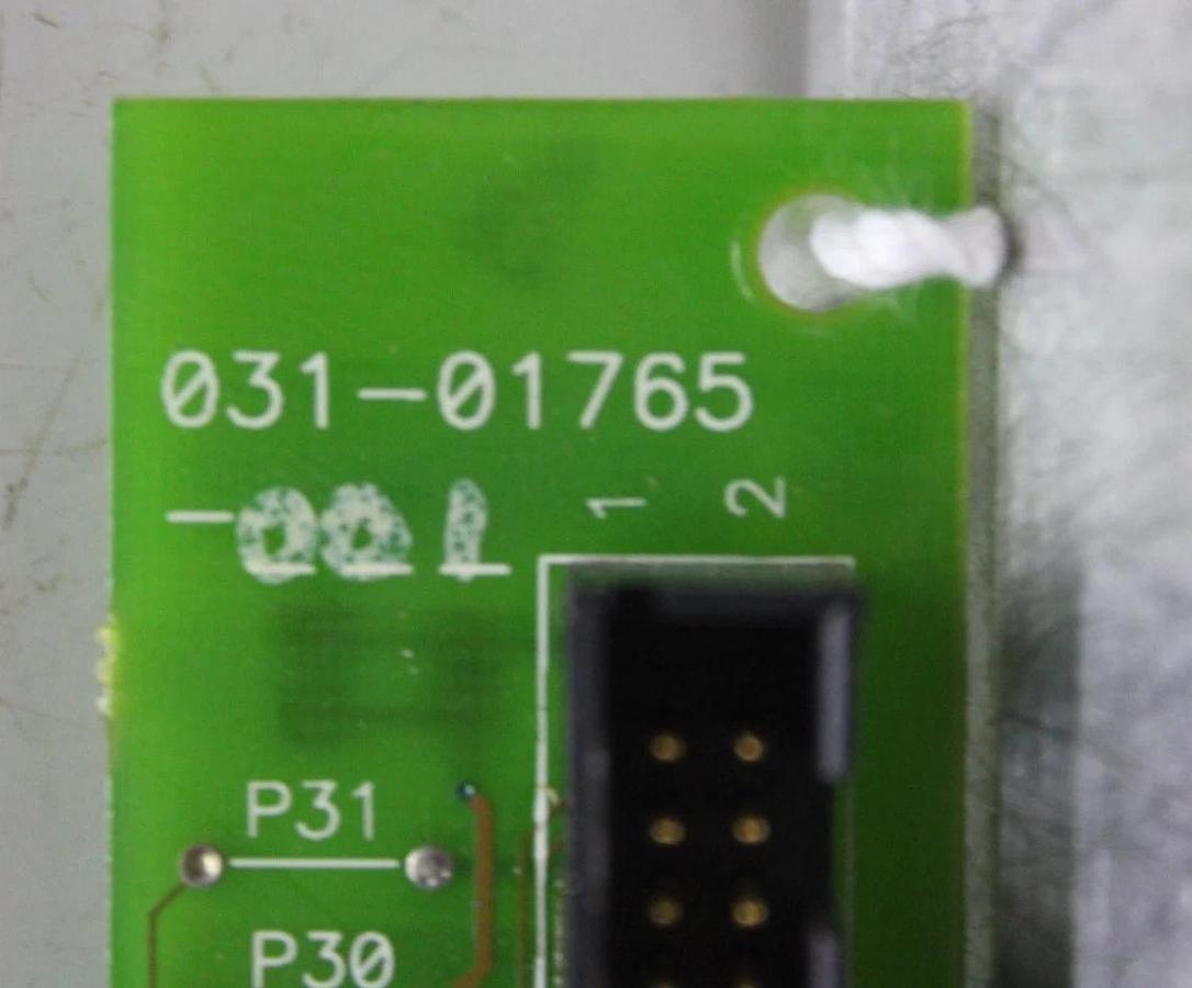 Used YORK JOHNSON CONTROLS DISPLAY INPUT CIRCUIT BOARD 031-01765-001 REV. C