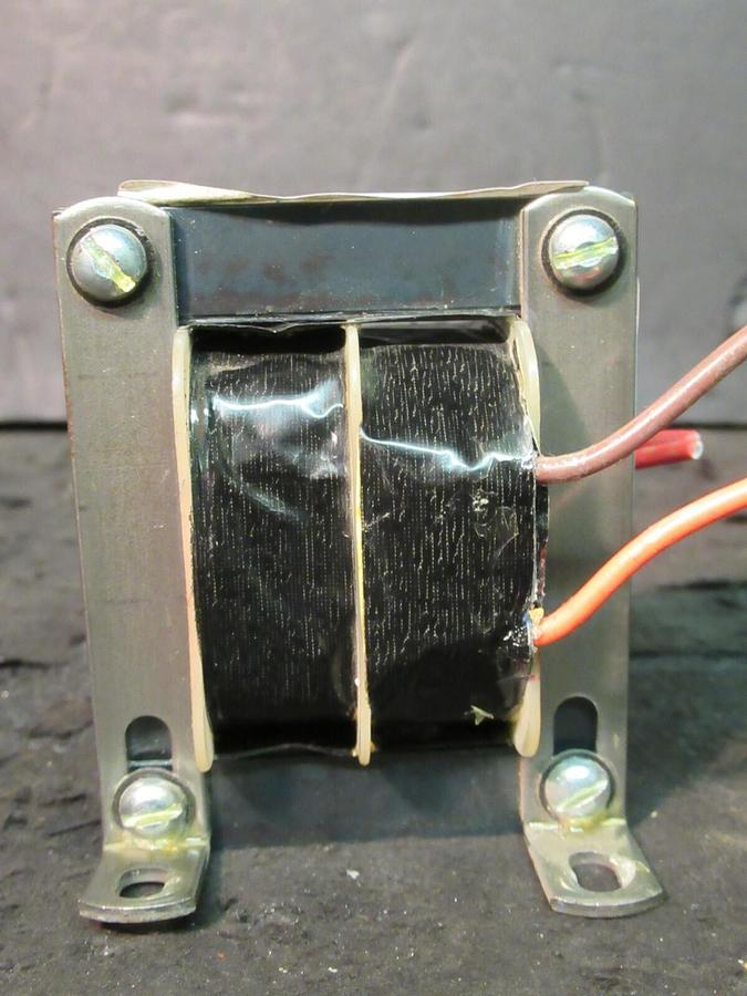 Used 0.045 KVA (45 VA) EMERSON 245619 180792P1 CONTROL TRANSFORMER 24 V TO 22 V