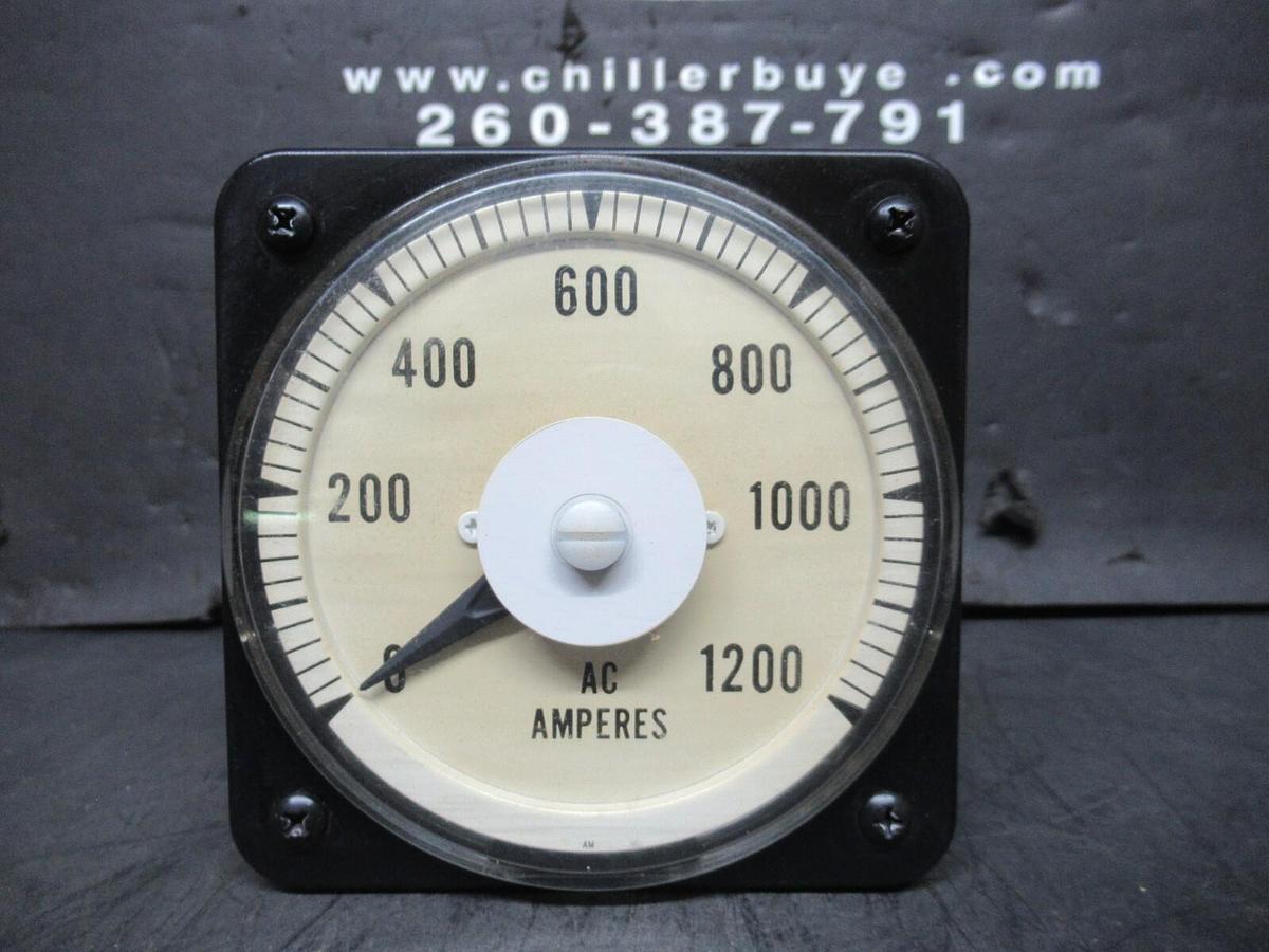Used YOKOGAWA AC AMMETER 103131LSSV 136-202-134 1200 AC AMPERES MAX **WARRANTY**
