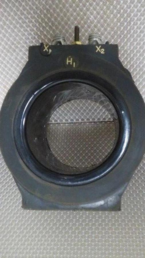 Used GE JAK-O 800:5 AMP CURRENT TRANSFORMER BIL - 10 KV 750x33g306