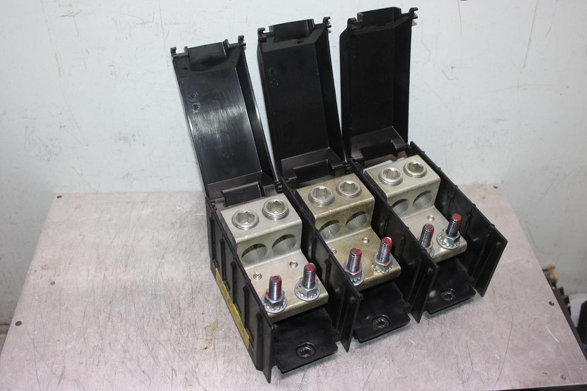 Used LOT OF 3 FERRAZ SHAWMUT TRI-ONIC TIME DELAY FUSE TRS40R 40 AMP 600 VAC