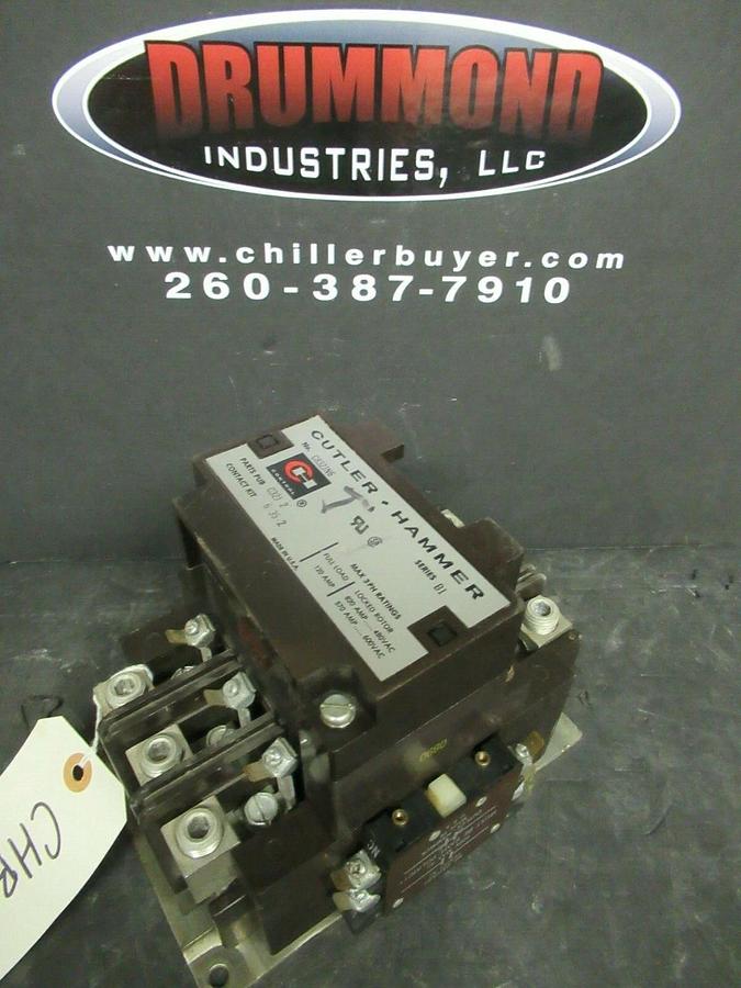 Used 120 AMP CUTLER HAMMER CONTACTOR C832JN6 SER. B1 COIL: 120 VAC **WARRANTY**