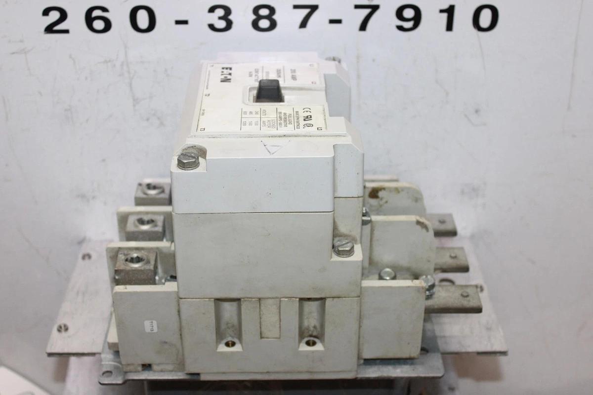 Used EATON CONTACTOR C825KN9 200 AMP 600 VOLT 3-PHASE COIL: 120 VOLT *WARRANTY*