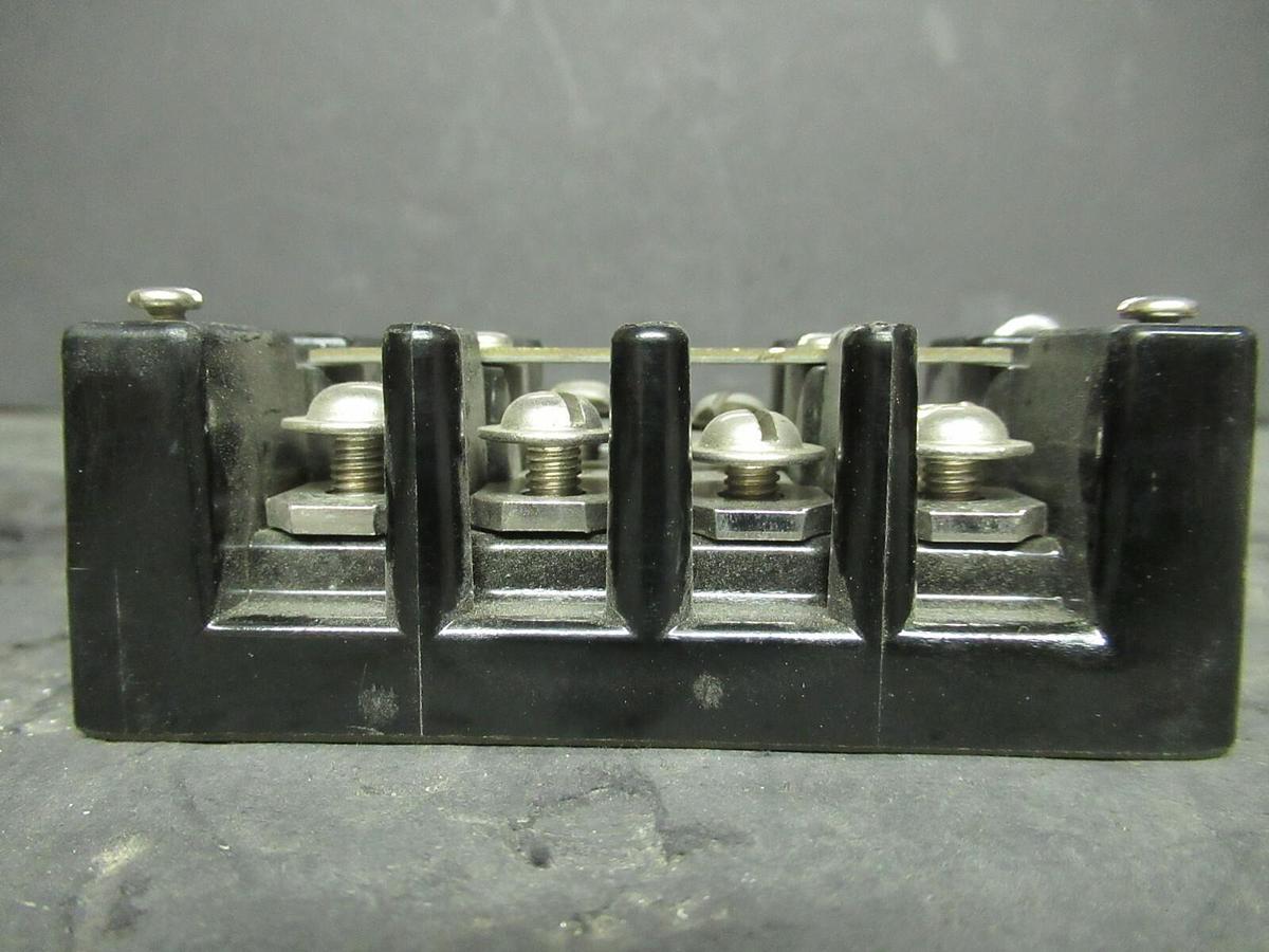 Used MARATHON FUSE HOLDER 1504 SC FOR 75 AMP 600 V FUSES **WARRANTY**